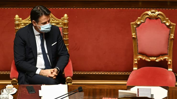 Italy Prime Minister Giuseppe Conte survives confidence vote