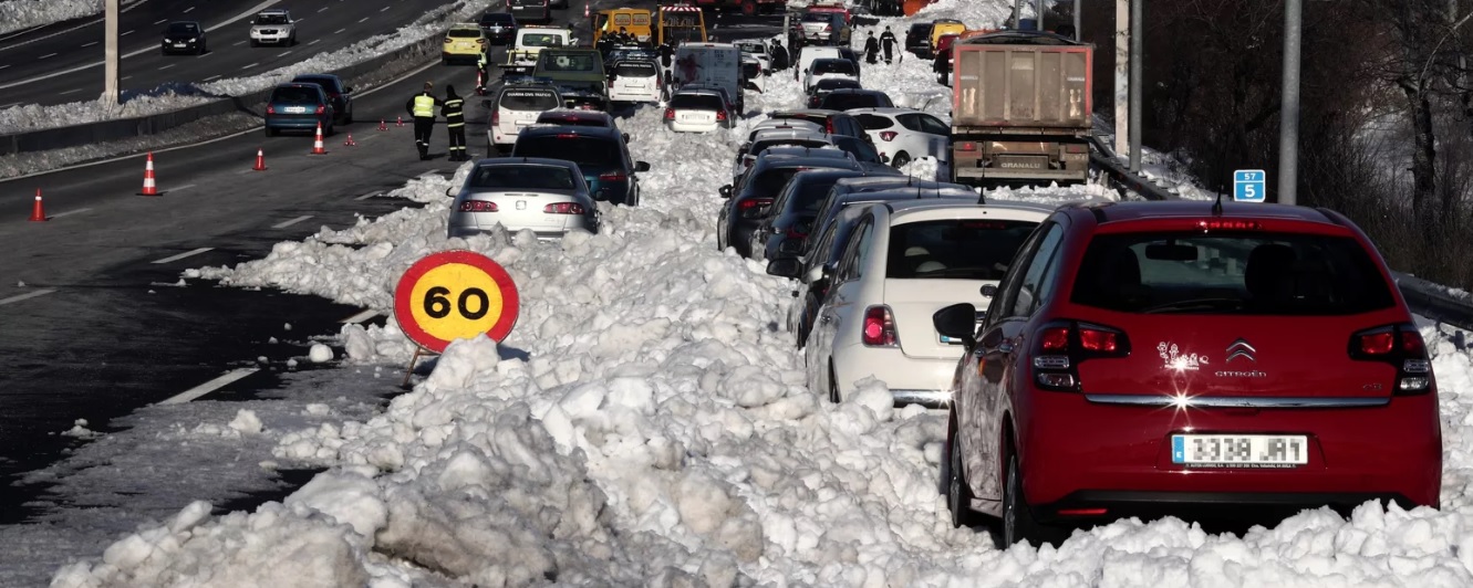 Spain still reeling under under snowstorm impact
