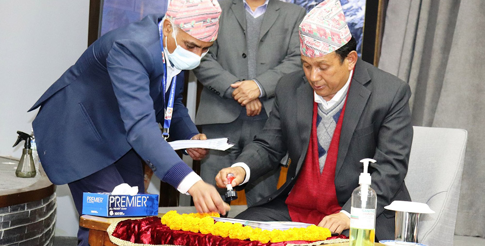Minister of Communication and Information Technology Parbat Gurung calls for tourism promotional activities