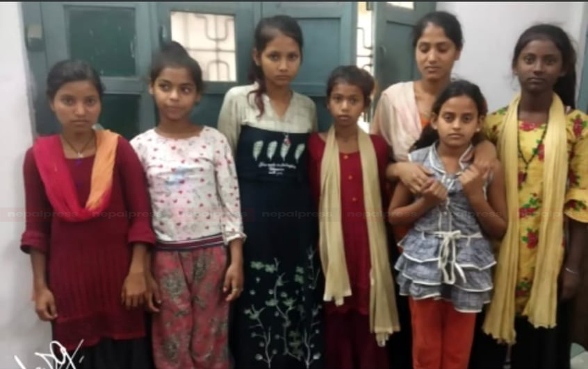 Seven young girls missing from Mahottari found in Sitamarhi of India, process of repatriation begins