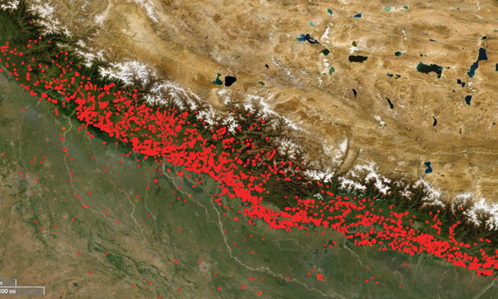 Pollution increases as wildfires continue to spread, weather unlikely to improve for 3 days