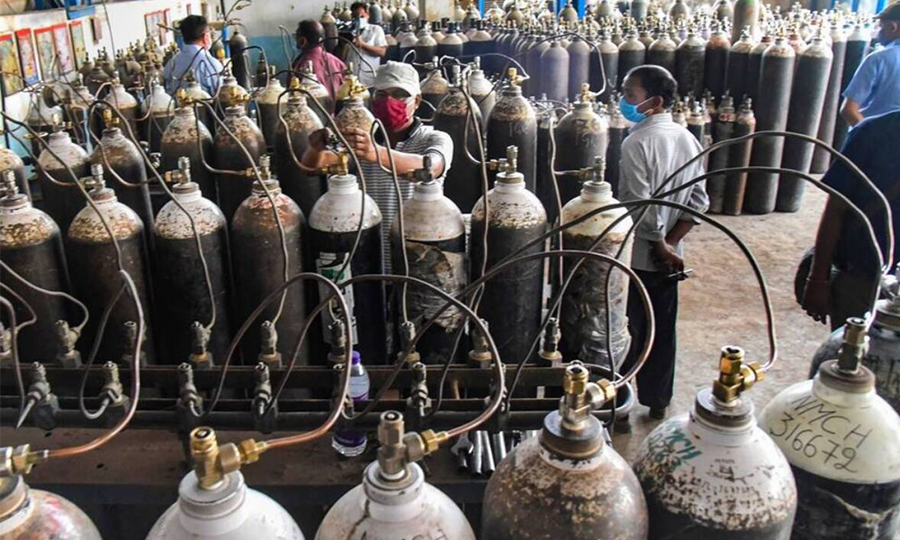 Oxygen shortage resolved as infection rate drops in Rupandehi, local production sufficient