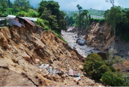 34 houses at landslide risk in Keurani