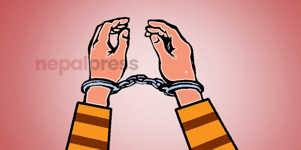 Two Indian nationals held with undeclared Rs 9.5 million from Nagdhunga