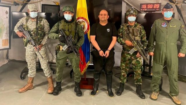 Colombia’s most wanted drug lord Otoniel captured