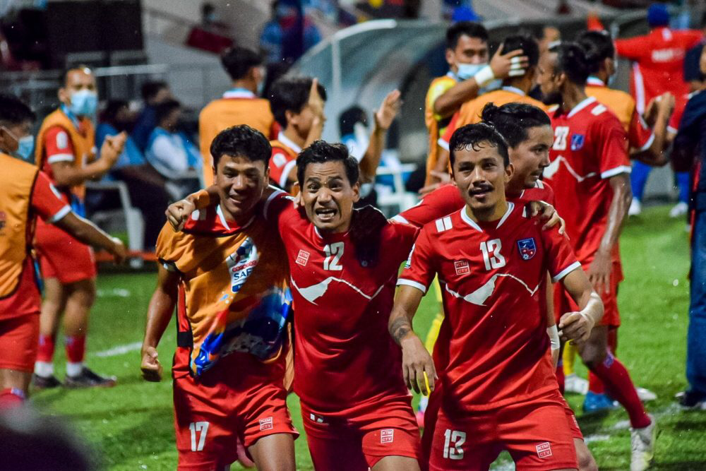SAFF Championship: Nepal beat Sri Lanka 3-2