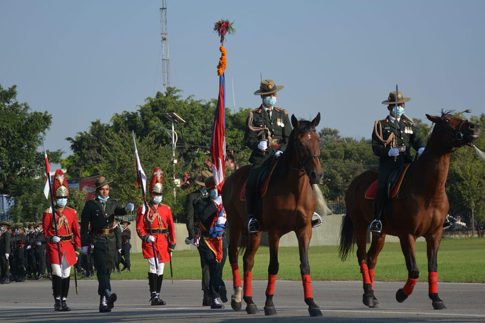 Nepal Army organises parade to celebrate Fulpati in Tundikhel (With photos and video)