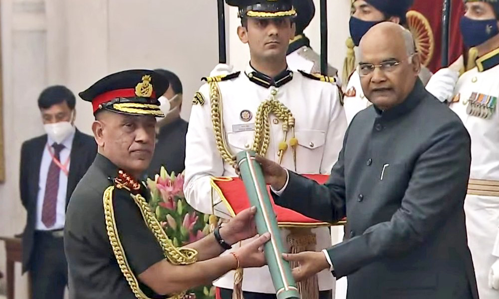 Nepal Army Chief conferred honorary rank of General in India (With video)