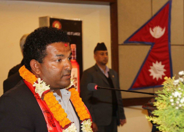 Newly appointed Nepal national cricket team head coach Dassanayake arrives in Nepal