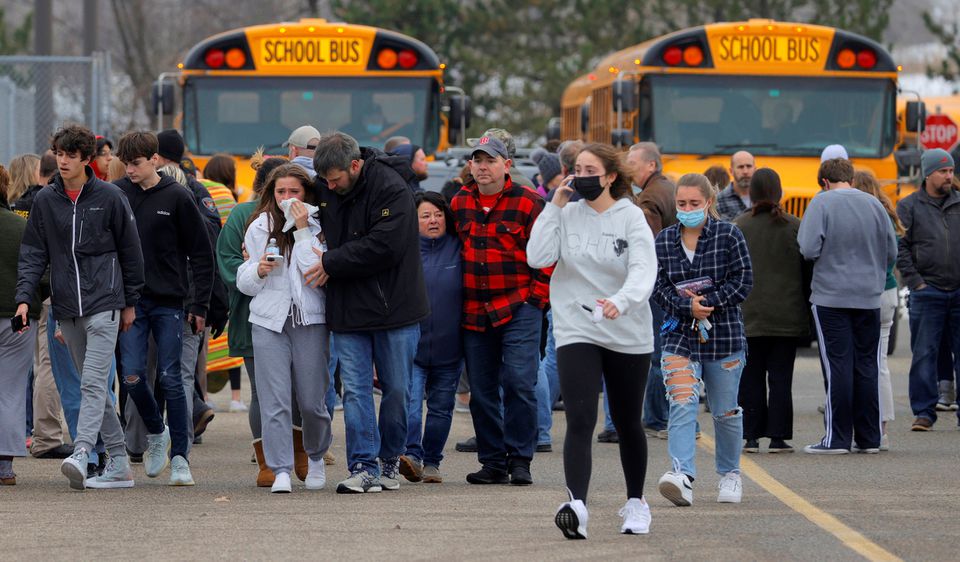 Three students shot dead, 8 people wounded at Michigan high school; 15-year-old arrested