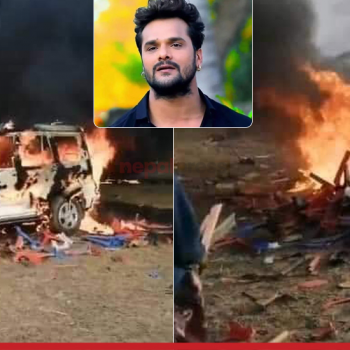 Irate audiences set fire to four vehicles after police barred Bhojpuri artist from going to festival (With video)