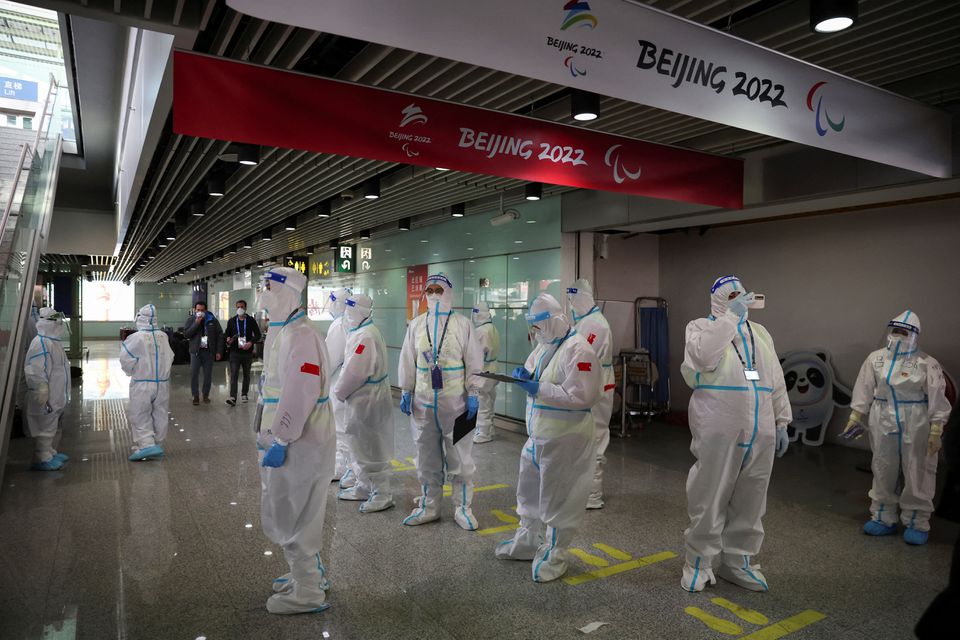 COVID-19 cases mount among Olympic athletes, personnel arriving in Beijing