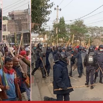 Janamat Party cadres, police clash in Janakpur