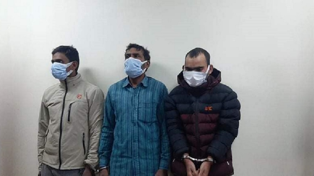 3 arrested for murdering 3 persons and burying the bodies made public