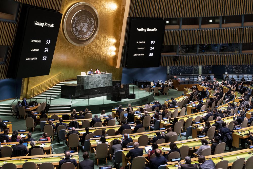 UN assembly suspends Russia from top human rights body