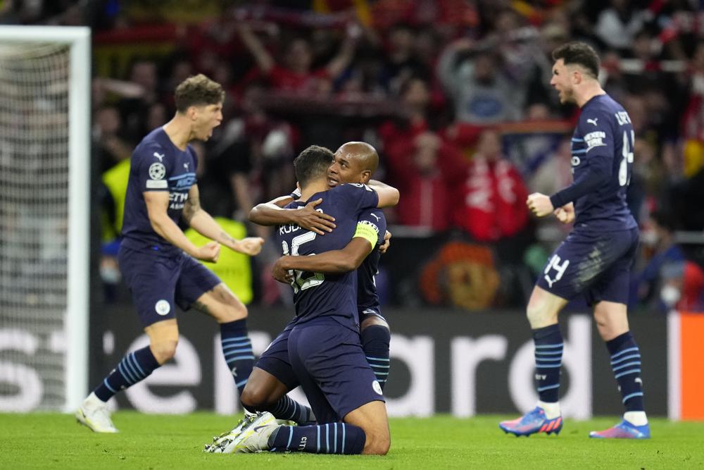 Man City fends off Atlético, reaches Champions League semis