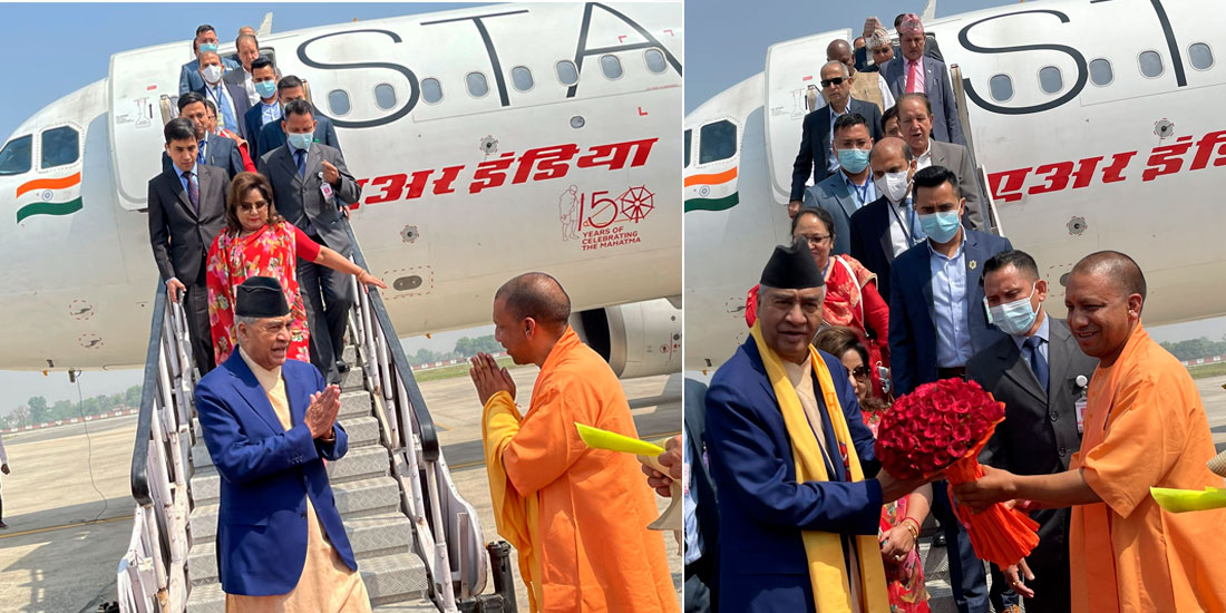PM Deuba reaches Vanarasi, to visit Kashi Vishwanath Temple