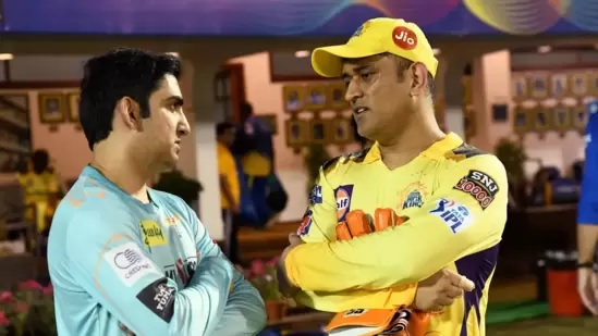 Gautam Gambhir wins hearts with touching caption for MS Dhoni after LSG’s win against CSK; picture goes viral