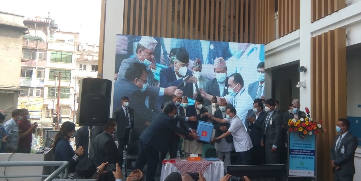 PM Deuba inaugurates vaccination campaign against typhoid (With video)