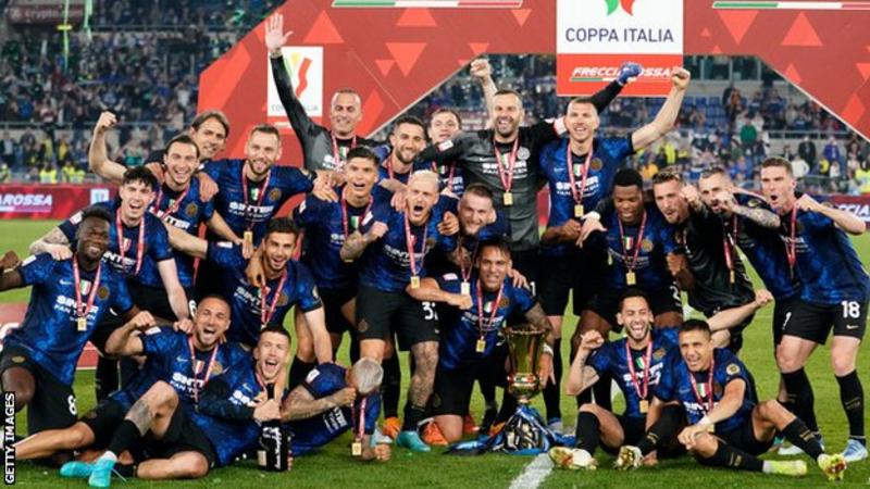 Inter beat Juventus in extra time to win Coppa Italia