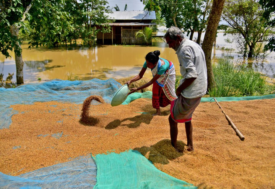 Floods kill 25 in India’s Assam, displace thousands