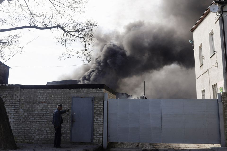 Russia says Ukraine shells its own civilians; some evacuations in Mariupol