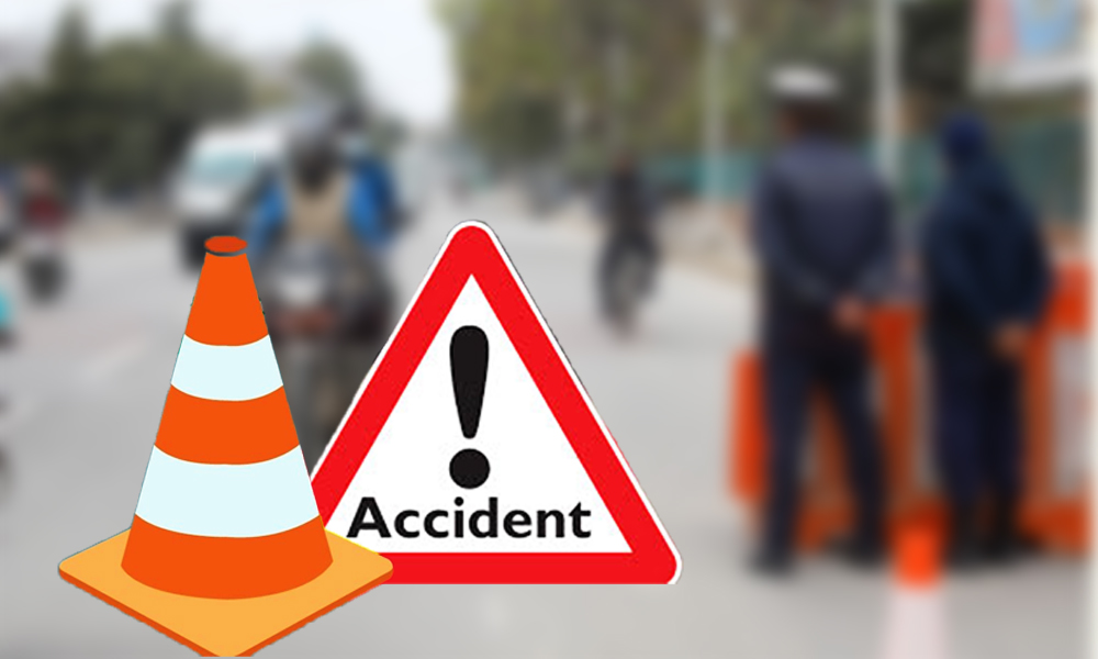 2 killed as bus hits motorbike in Jhapa 