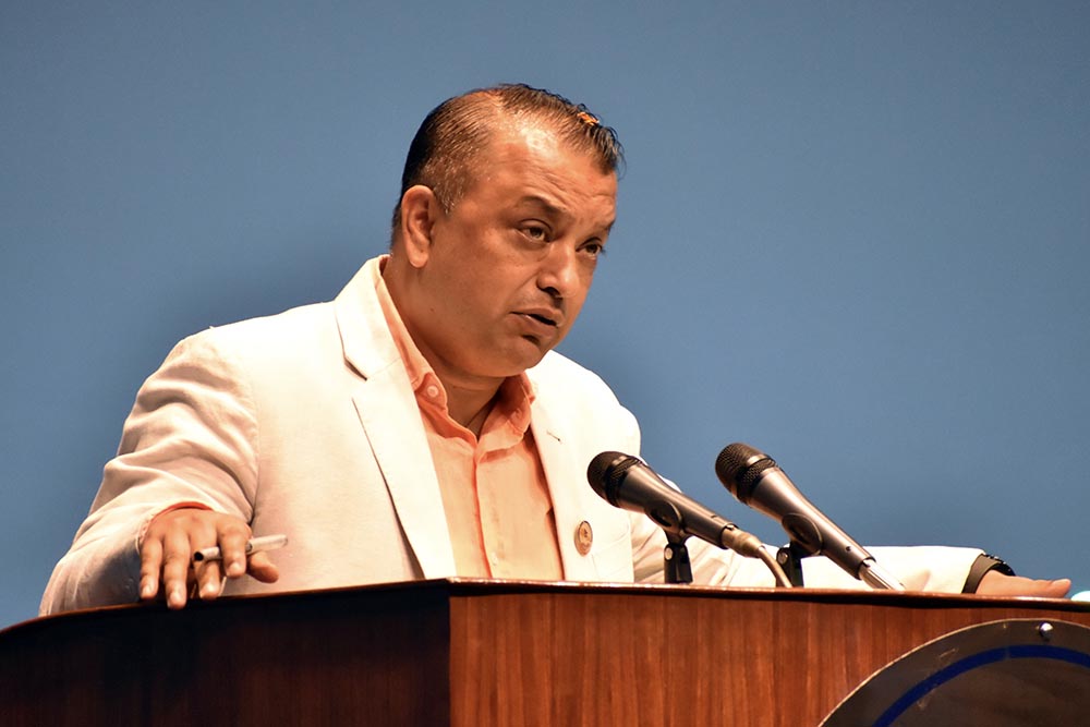 Collaboration with private sector necessary: Leader Thapa