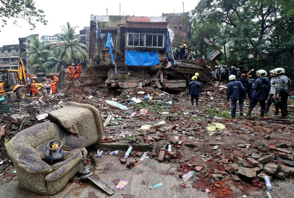 Mumbai building collapse kills at least 19 with more feared trapped