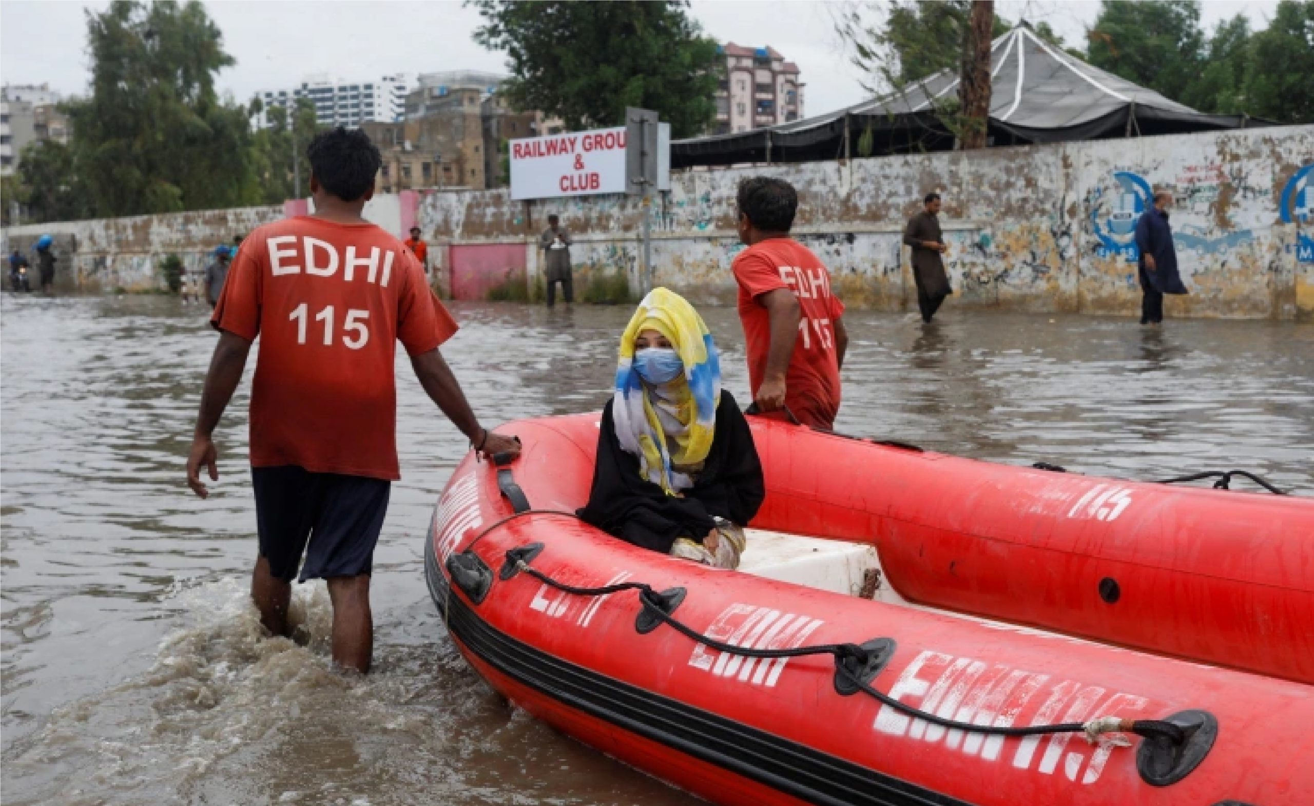 Flooding in Pakistan kills dozens as monsoon rains lash country