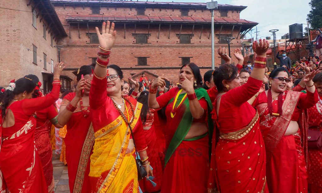 Teej Festival being observed across the country (With photos) Nepal Press