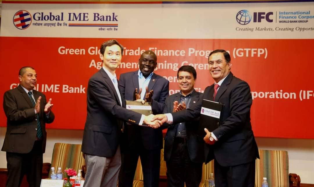 IFC’s extends first ever Green GTFP Line to Global IME Bank in Nepal