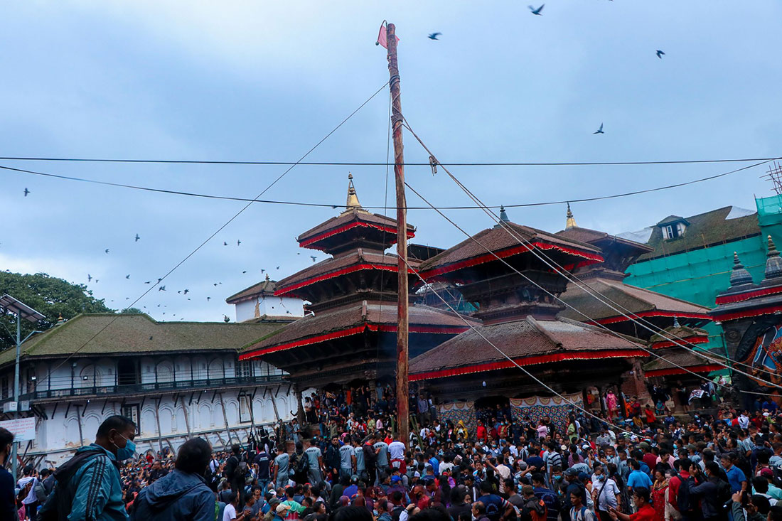 Indra Jatra kicks off in Kathmandu (With photos and video)