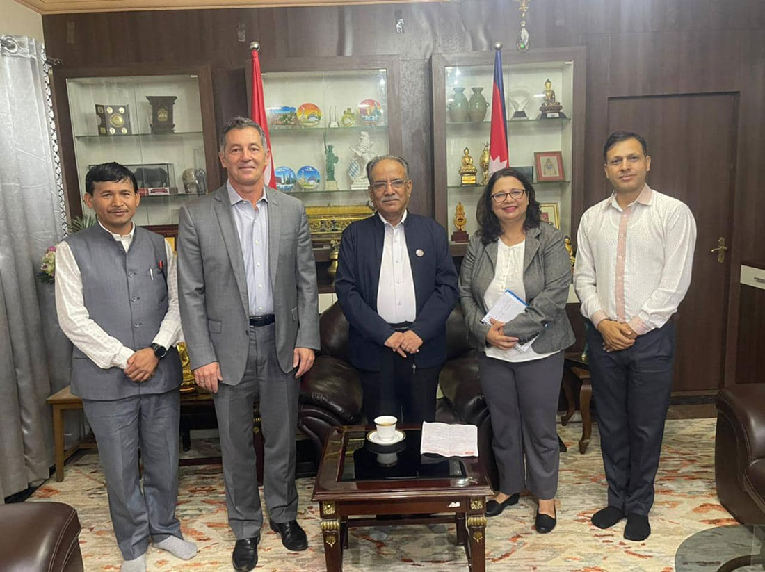 US ambassador Berry holds farewell meeting with Dahal