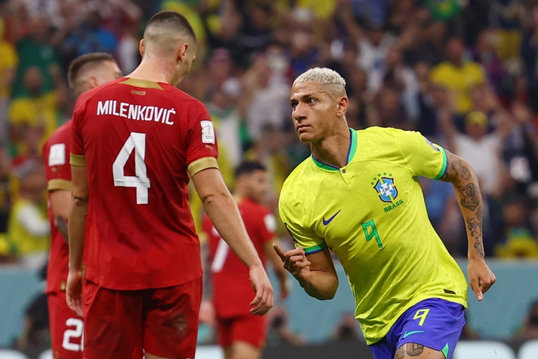 Brazil’s Richarlison sparkles in 2-0 win over Serbia