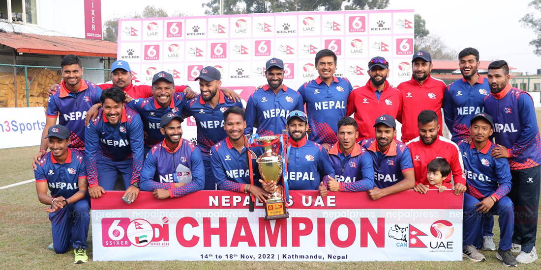 Nepal clinch first bilateral ODI series against UAE on home ground
