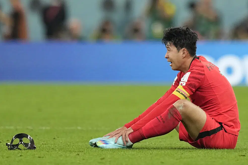 South Korea advances at World Cup after wild finish to group