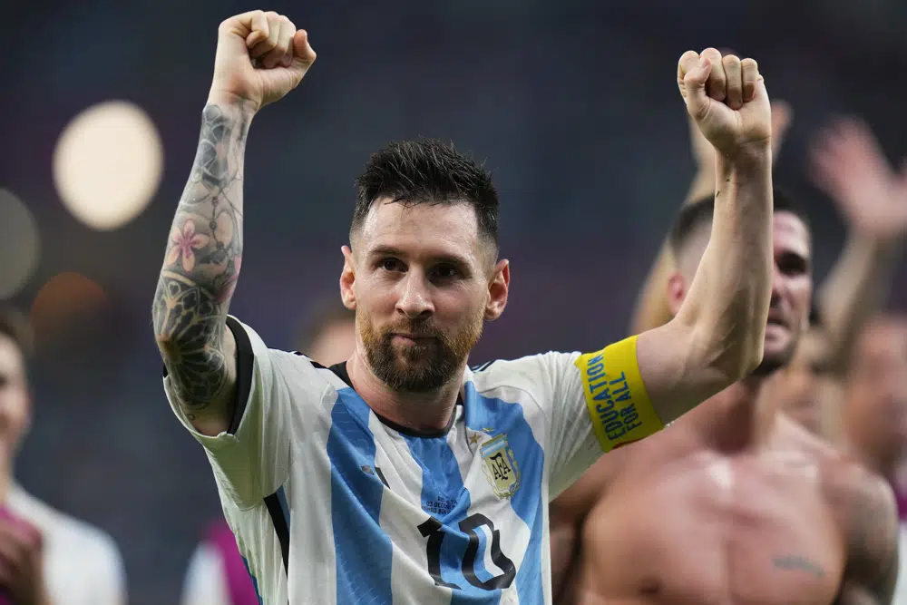 Messi scores, Argentina reaches World Cup quarterfinals