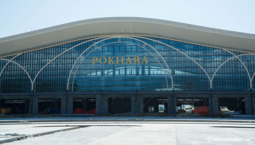 Pokhara Airport sees operation of first international flight