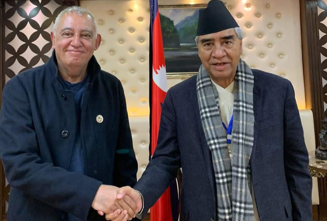 Deuba asks Koirala to help him become Parliamentary Party leader