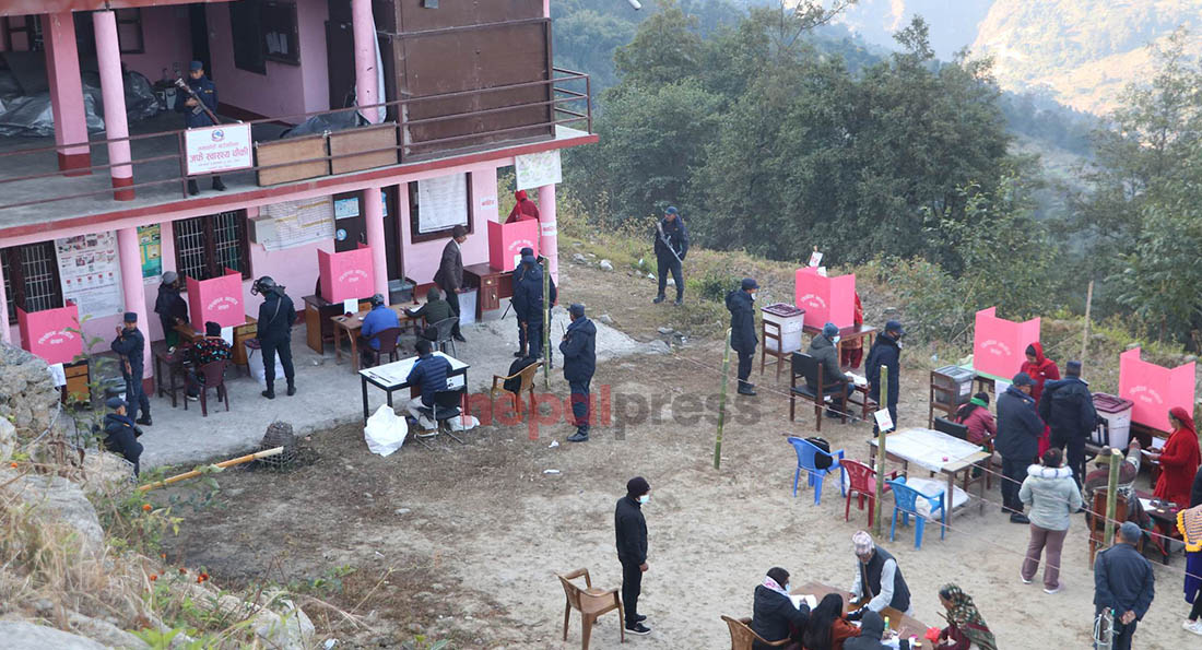 Voting begins in 10 polling centers of Dolakha (With photos)