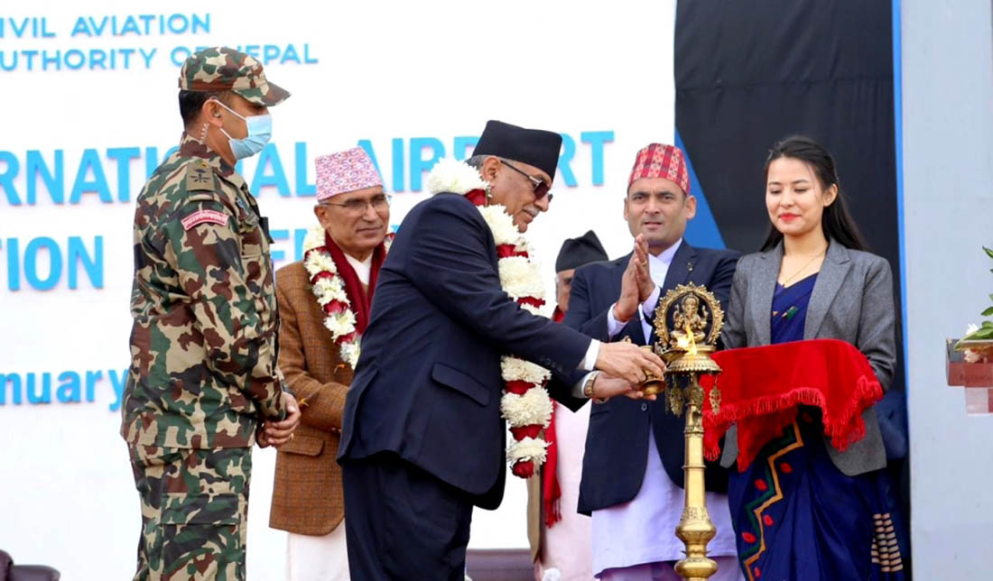 PM Dahal inaugurates Pokhara International Airport (With photos)