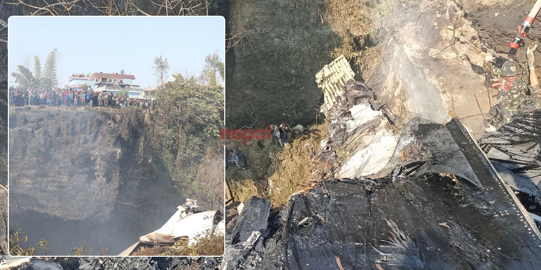 Yeti Airlines plane crash : 66 bodies recovered, nobody found alive till now