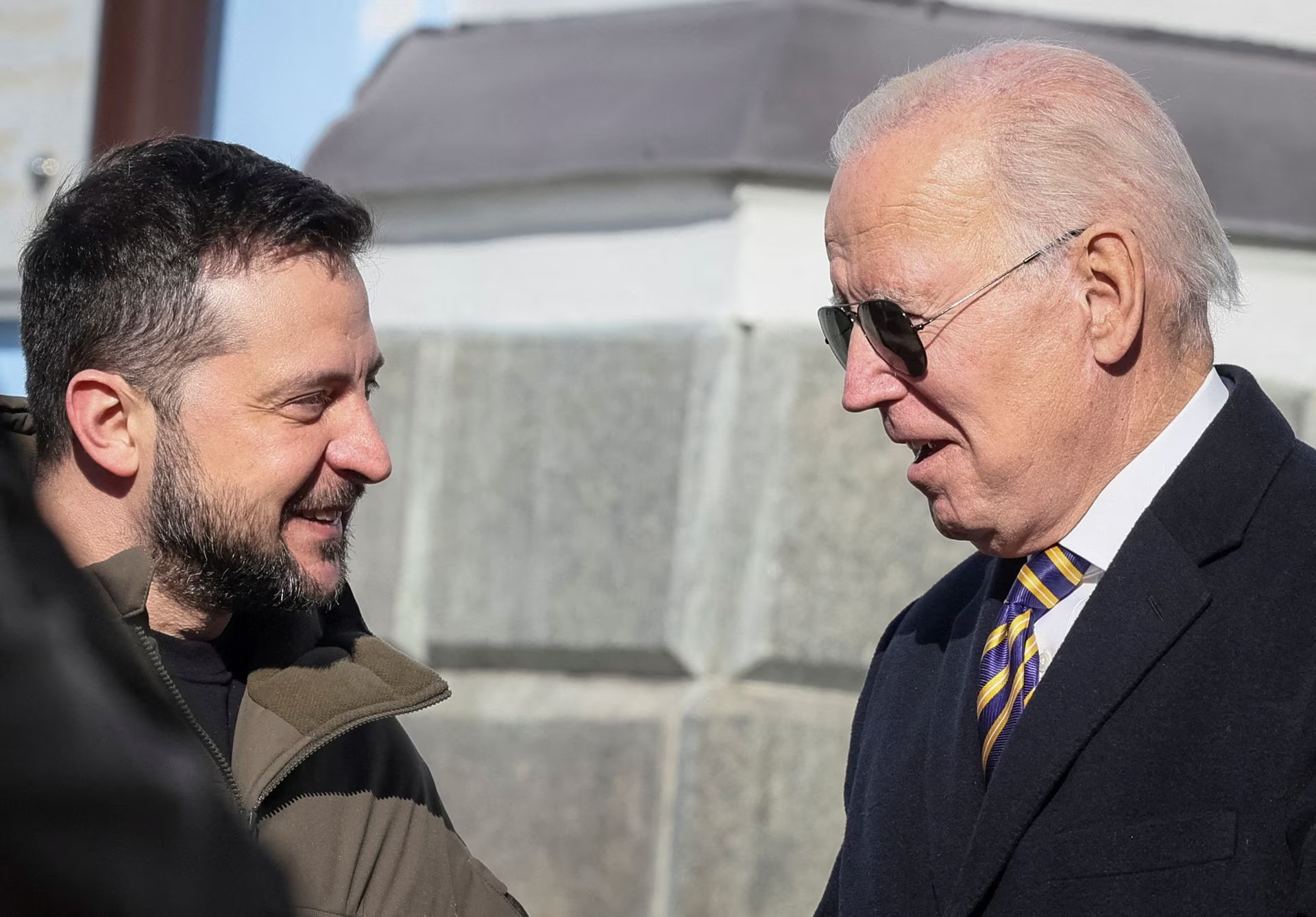 Biden, in Kyiv ahead of war anniversary, vows support as long as needed