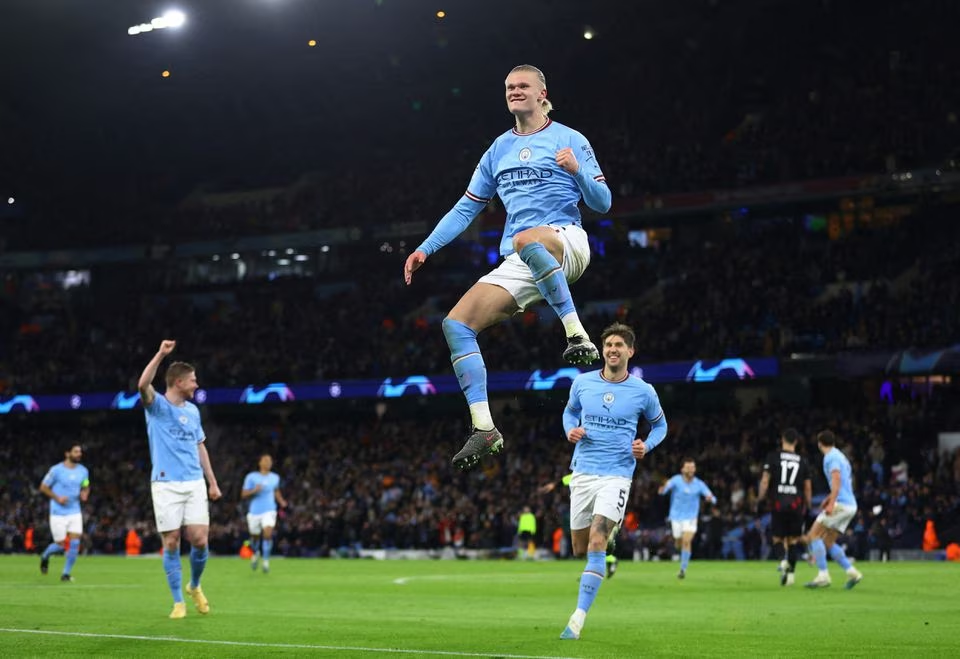 Five-star Haaland leads Manchester City to 7-0 rout of Leipzig