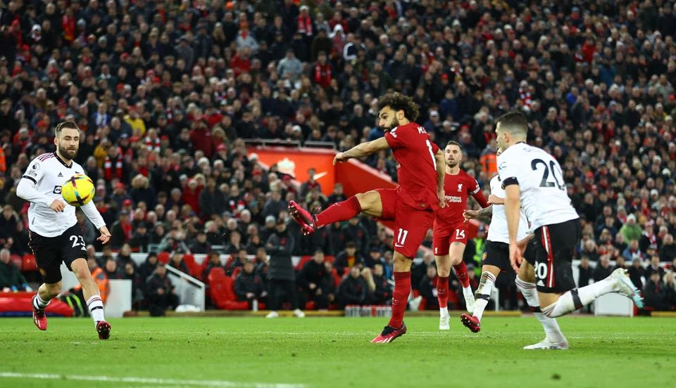 Liverpool’s Salah enjoys one of his best days in record win over United