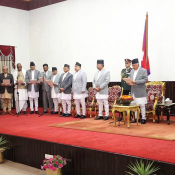 PM Dahal expands cabinet, new ministers sworn in