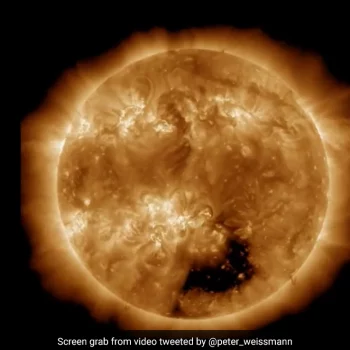 Massive ‘Hole’ Spotted on Sun’s Surface. Know What It Means For Earth