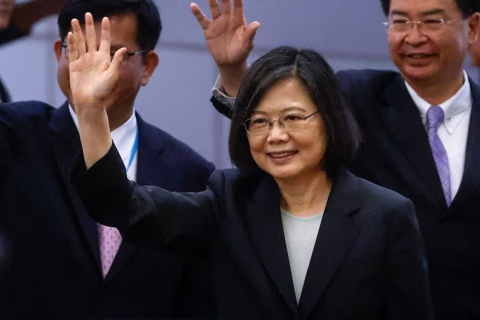 Taiwan president defiant after China threatens retaliation for US trip
