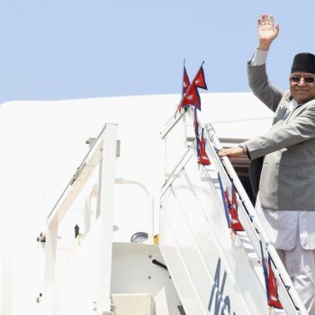 Prime Minister Dahal embarks on a four-day official visit to India